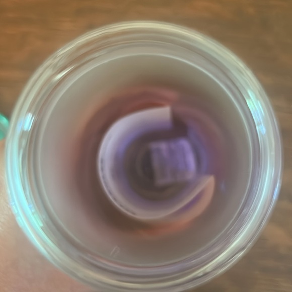 Starbucks Summer 2020 Iridescent Ombré Design Glass Water Bottle - Picture 8 of 8